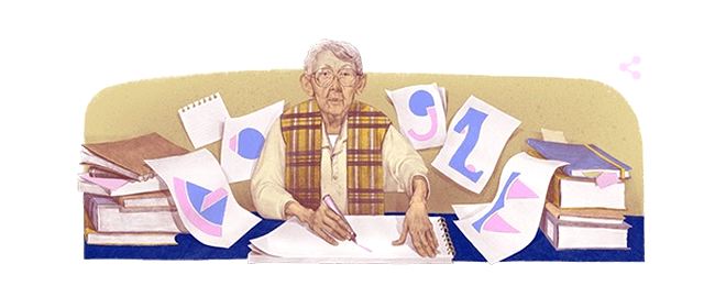 Geta Brătescu, omagiată de Google printr-un doodle. Se împlinesc 95 de ani de la nașterea artistei - FOTO