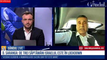 Webinar Gândul și Asociația Medici pentru România. Ambasadorul Israelului în România, David Saranga: Israelul a vaccinat atât de multe persoane datorită digitalizării și a sistemului de sănătate foarte bun - VIDEO