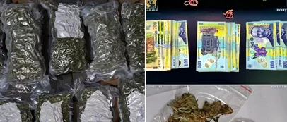 Cantitatea URIAȘĂ de droguri descoperită de polițiști în locuința unui constănțean. „Comoara” ilegală l-a băgat direct în arest