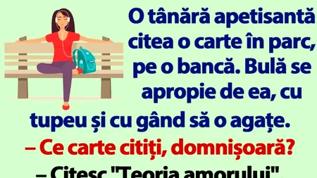 Bancul de luni | Bulă și „Teoria amorului”