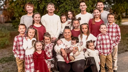 Cât a cheltuit o familie cu 19 copii pentru cadourile de Crăciun: „Am fost atât de încântată să le ofer copiilor cadouri!”