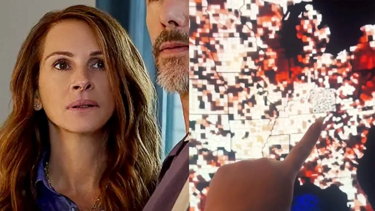 Filmul apocaliptic cu Julia Roberts de pe Netflix ascunde un detaliu ireal: un COD QR. Ce site deschide