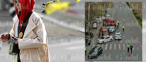 FOTO-VIDEO | Monica Odagiu, implicată într-un grav accident rutier lângă Ateneul Român. Actrița a lovit mortal un bărbat de 33 de ani
