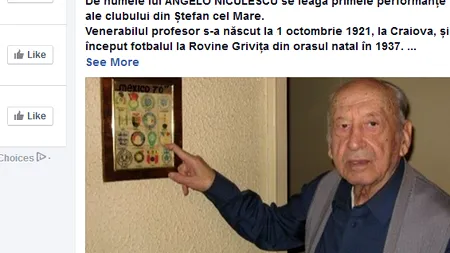 FC Dinamo: Te vom iubi mereu, Angelo Niculescu!