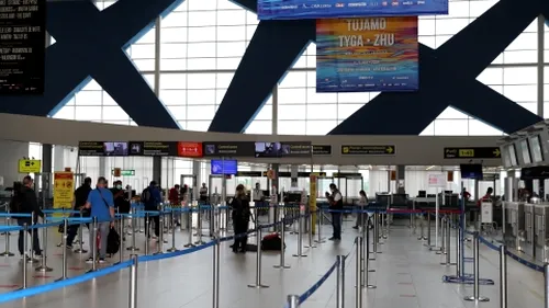Porți și ghișee chek-in mai puține pe Aeroportul Otopeni, în urma traficului scăzut cauzat de pandemie. Activitatea va fi redusă la jumătate