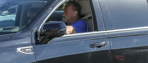 Arnold Schwarzenegger a LOVIT cu mașina o biciclistă! Cum a reacționat actorul