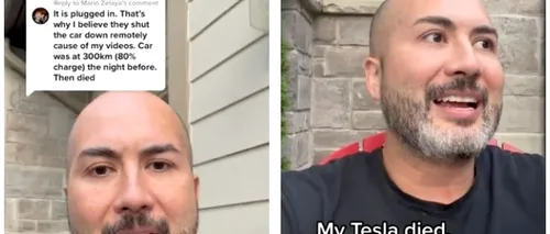VIDEO. Daună totală! Un bărbat a renunțat la Tesla, după ce bateria mașinii „a murit” definitiv și nu a mai putut deschide portierele