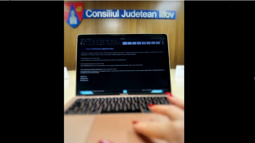 (P) CJ ILFOV adoptă tehnologii moderne de lucru/Documentele pot fi obținute online, FĂRĂ deplasare la sediul instituției