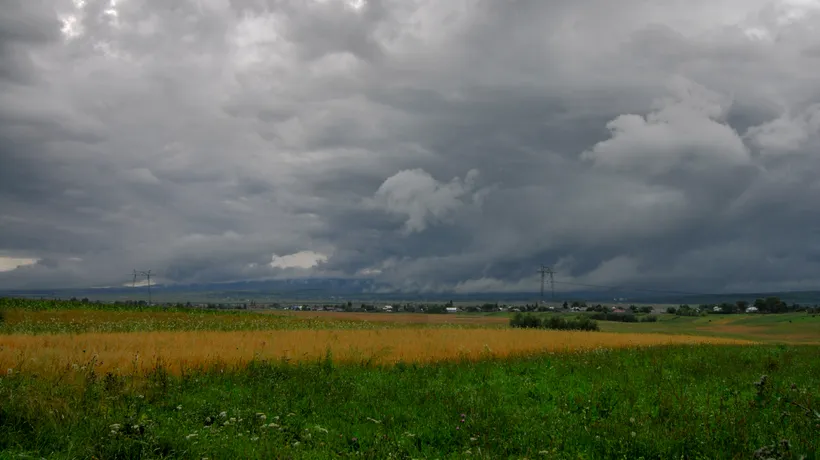HARTĂ | Se strică vremea în România. Meteorologii au emis avertizare Cod galben pentru aproape jumătate de țară
