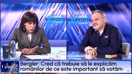 Igor Bergler: „Călin Georgescu e BANAL, nu e interesant deloc, poate fi descris în două pagini”