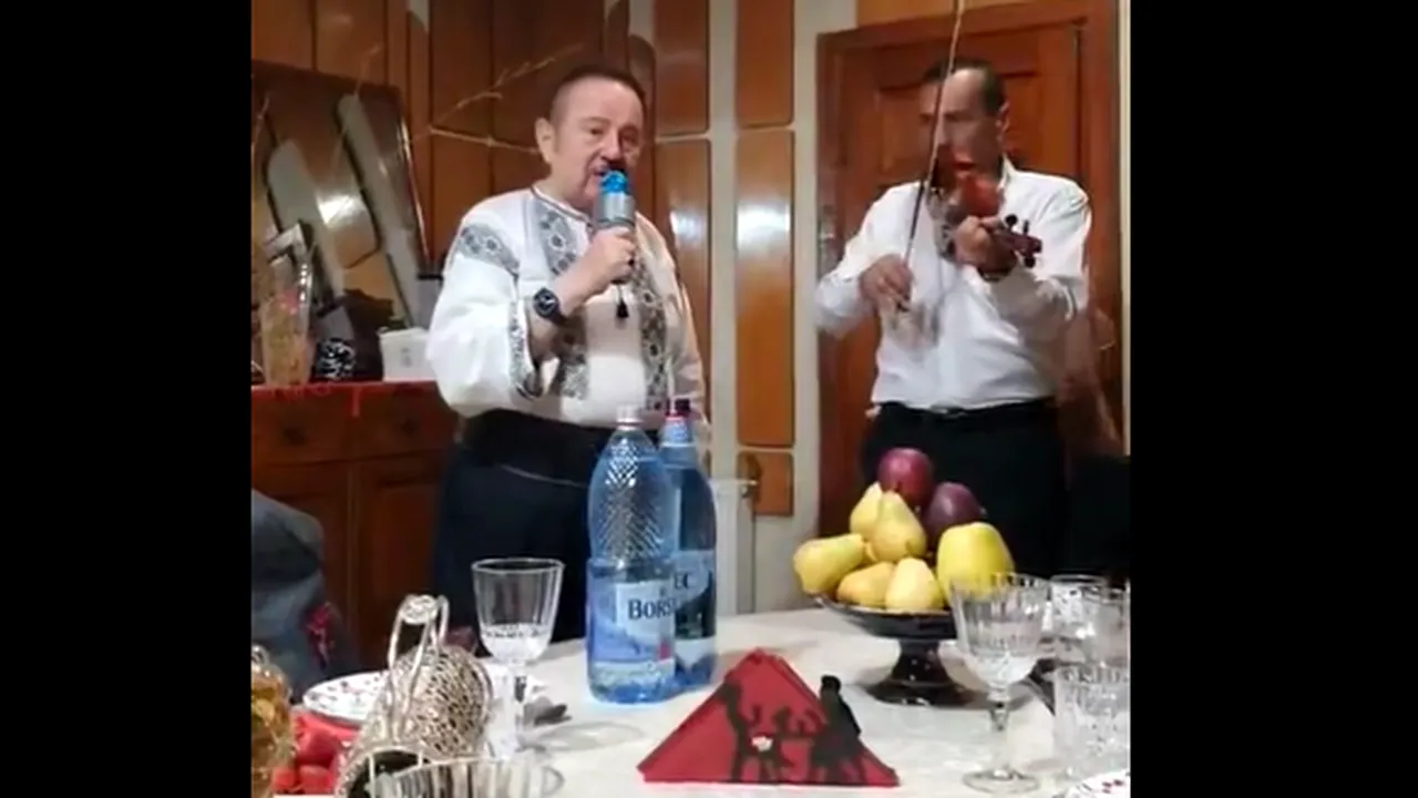 INCREDIBIL! Ilie Morega, fostul prefect de Gorj, paranghelie cu lăutari în arest la domiciliu