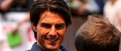 Tom Cruise a „parcat” elicopterul în grădina unei familii din Marea Britanii