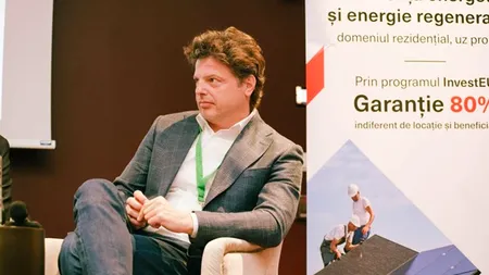 Andrei Diaconescu, cofondator One United Properties, la lansarea InvestEU al BERD: Reducerea cu 50% a costurilor energetice e cea mai mare contribuție