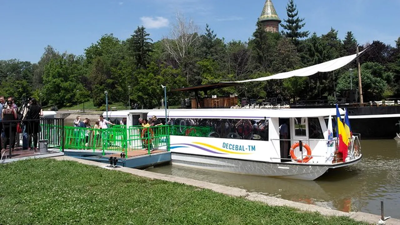 Primul oraș din România care are transport public pe apă