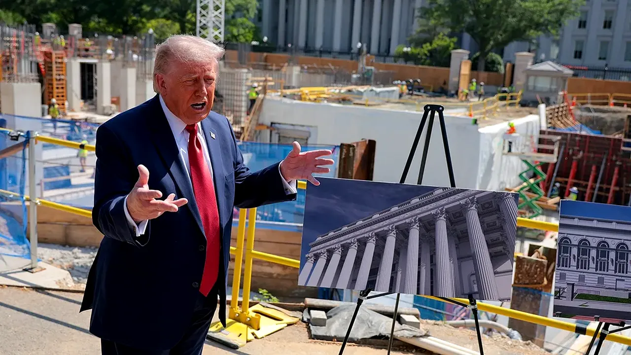 Donald Trump dezvăluie noi detalii despre sala de bal a Casei Albe. Construcția va avea până la 6 etaje sub pământ