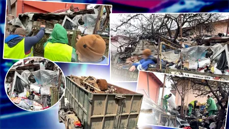 (P) Vlad Popescu Piedone a intervenit în sprijinul unui vârstnic din Sectorul 5 pentru igienizarea curții