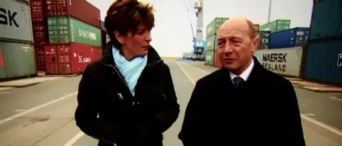 Președintele Traian Băsescu, ghid pentru CNN în portul Constanța, începând cu 23 mai