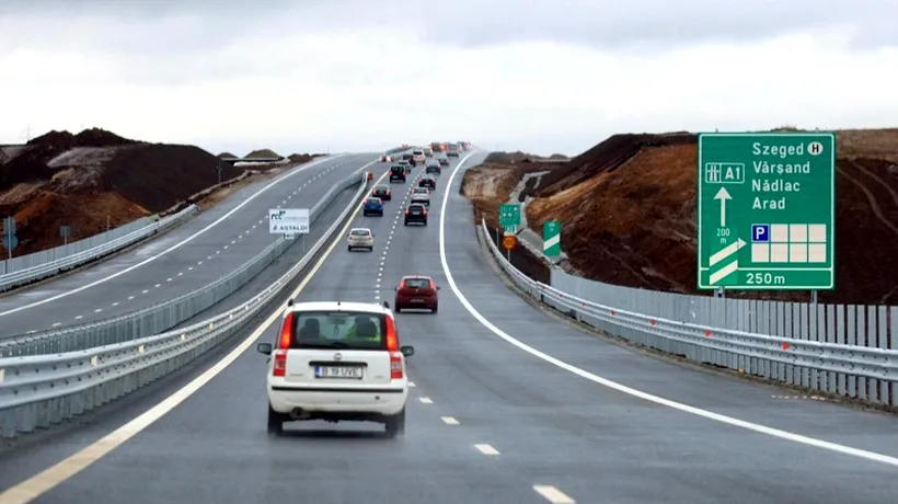 Centura Aradului în regim de autostradă, parte din A1, se închide pentru teste la pod