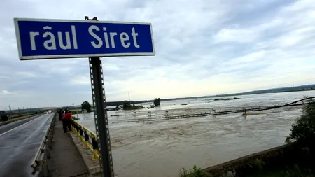 Trei copii, dispăruți în apele râului Siret în timp ce se aflau la scăldat