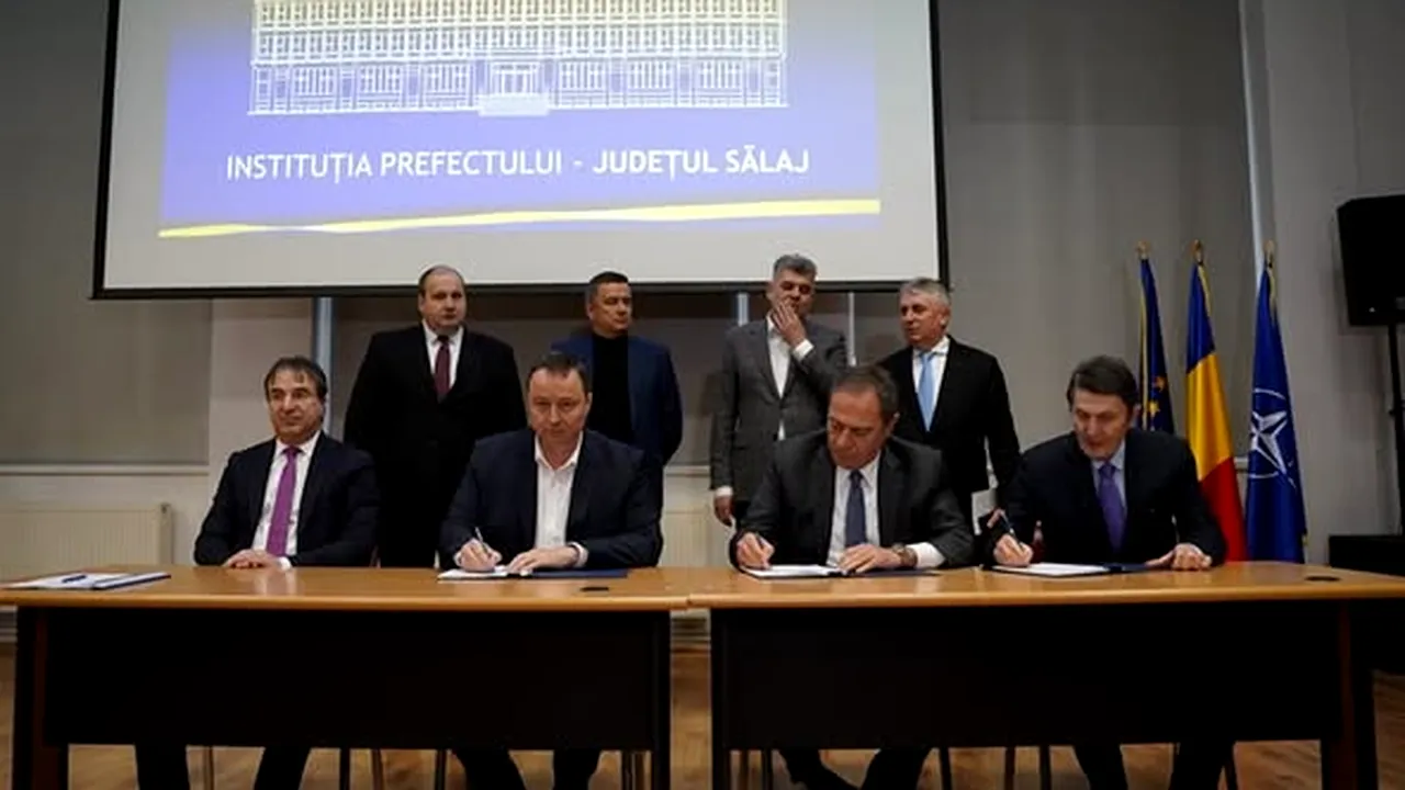 Sorin Grindeanu: Cel mai scump contract de infrastructură rutieră - AUTOSTRADA Poarta Sălajului - Nușfalău, semnat la Zalău