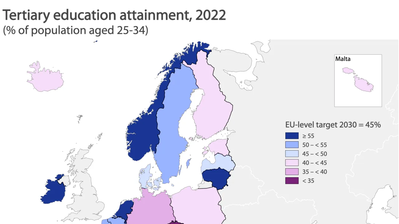 Oglindă, oglinjoară, care-i cea mai EDUCATĂ țară? România.....nu este!