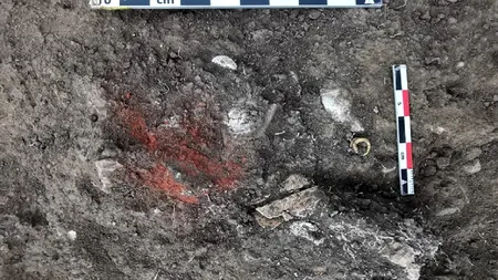 Trei morminte din epoca bronzului au fost descoperite lângă Ploiești. Ce s-a găsit într-unul dintre ele
