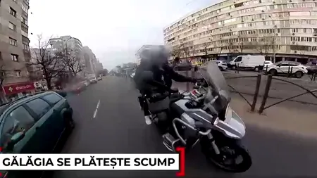 Șoferii și motocicliștii care fac gălăgie în traficul din București ar putea fi sancționați cu până la 4000 de lei