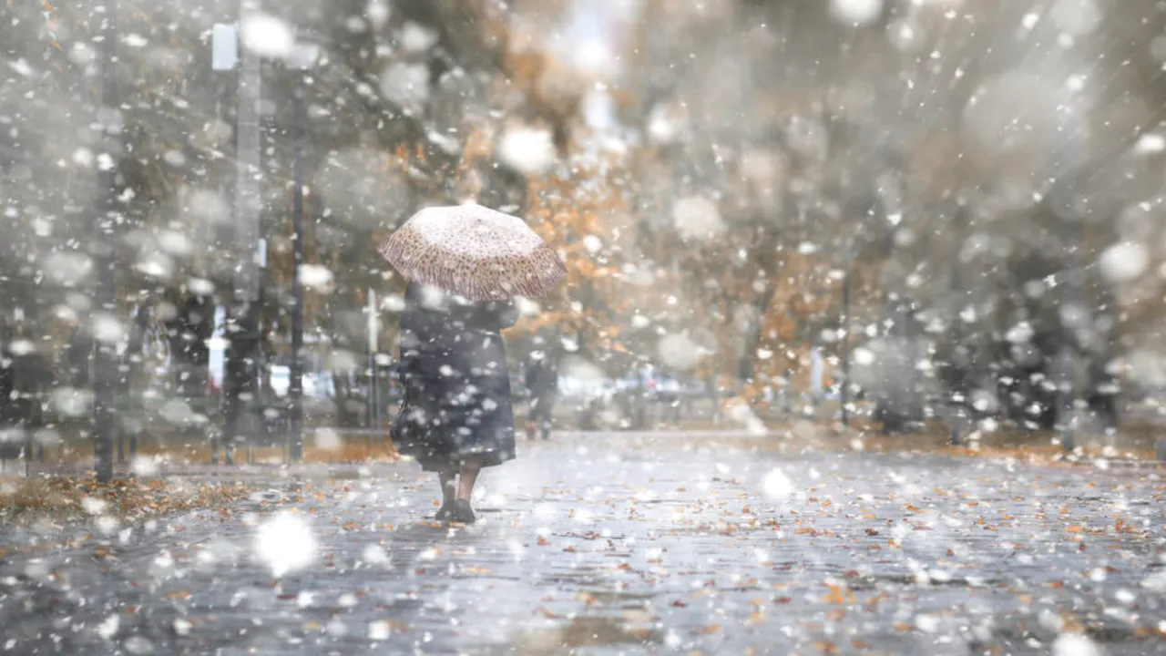 Codul Galben de ninsori pune stăpânire peste România. Ce anunță meteorologii