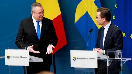 VIDEO | Nicolae Ciucă, la Stockholm: ”Obiectivul prioritar al României este aderarea la Schengen anul acesta”