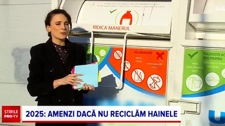 AMENZI uriașe în 2025, dacă nu reciclăm hainele. Află cum se poate face colectarea