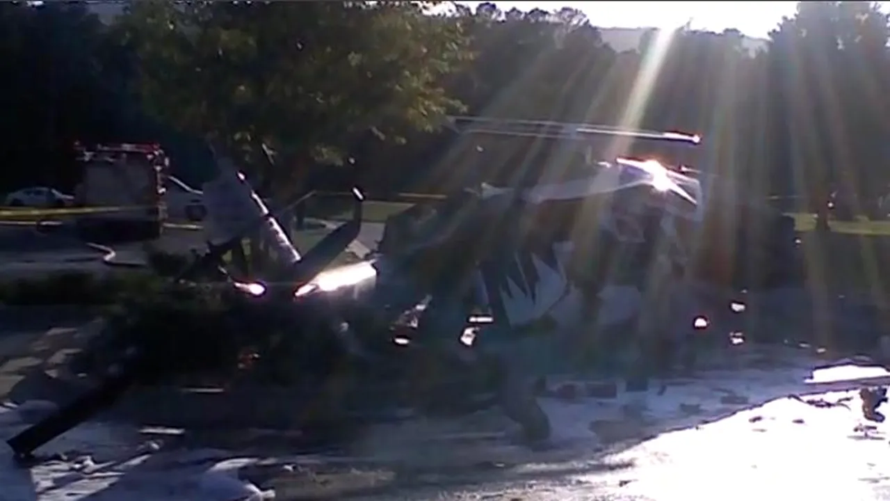 Prăbușirea unui elicopter medical în SUA s-a soldat cu cel puțin un mort și doi răniți