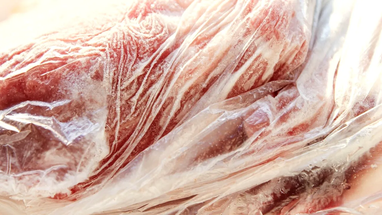 Cât rezistă carnea de PORC în congelator, de fapt. Greșeala pe care mulți români o fac