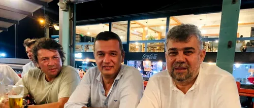 Ciolacu și Grindeanu, mesaje din Vama Veche pentru premierul Cîțu: „Florin, noi suntem aici. Tu?!” & „Don’t drink and drive!” / Cei doi lideri PSD, filmați în timp ce beau un shot de tequila la o terasă din stațiune (VIDEO EXCLUSIV)