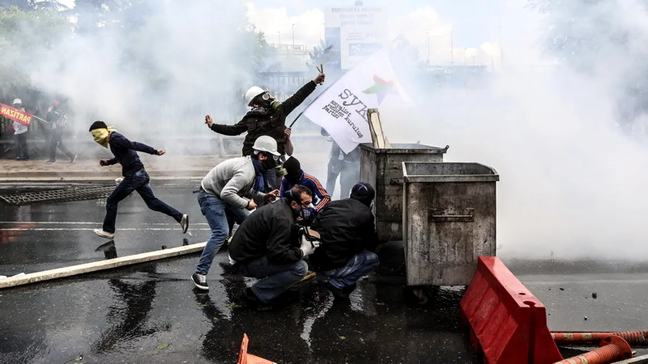 Ciocniri violente în Turcia. Poliția a intervenit cu gaze lacrimogene UPDATE