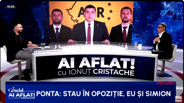 Victor Ponta: Eram singurul care puteam să-l SFĂTUIESC pe Simion