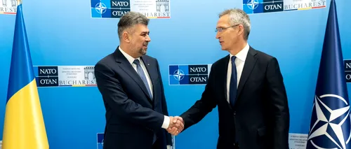 Marcel Ciolacu s-a întâlnit cu Jens Stoltenberg, secretarul general NATO: ”România se bucură de toate garanțiile de securitate, iar acesta este rezultatul eforturilor constante din ultimii 30 de ani”