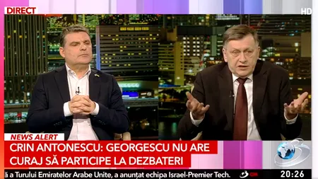 Antonescu numește VICTORIA lui Georgescu din primul tur „o șarlatanie tehnologică, mediatică, de discurs” / „Ne-a dat peste cap ȚARA”