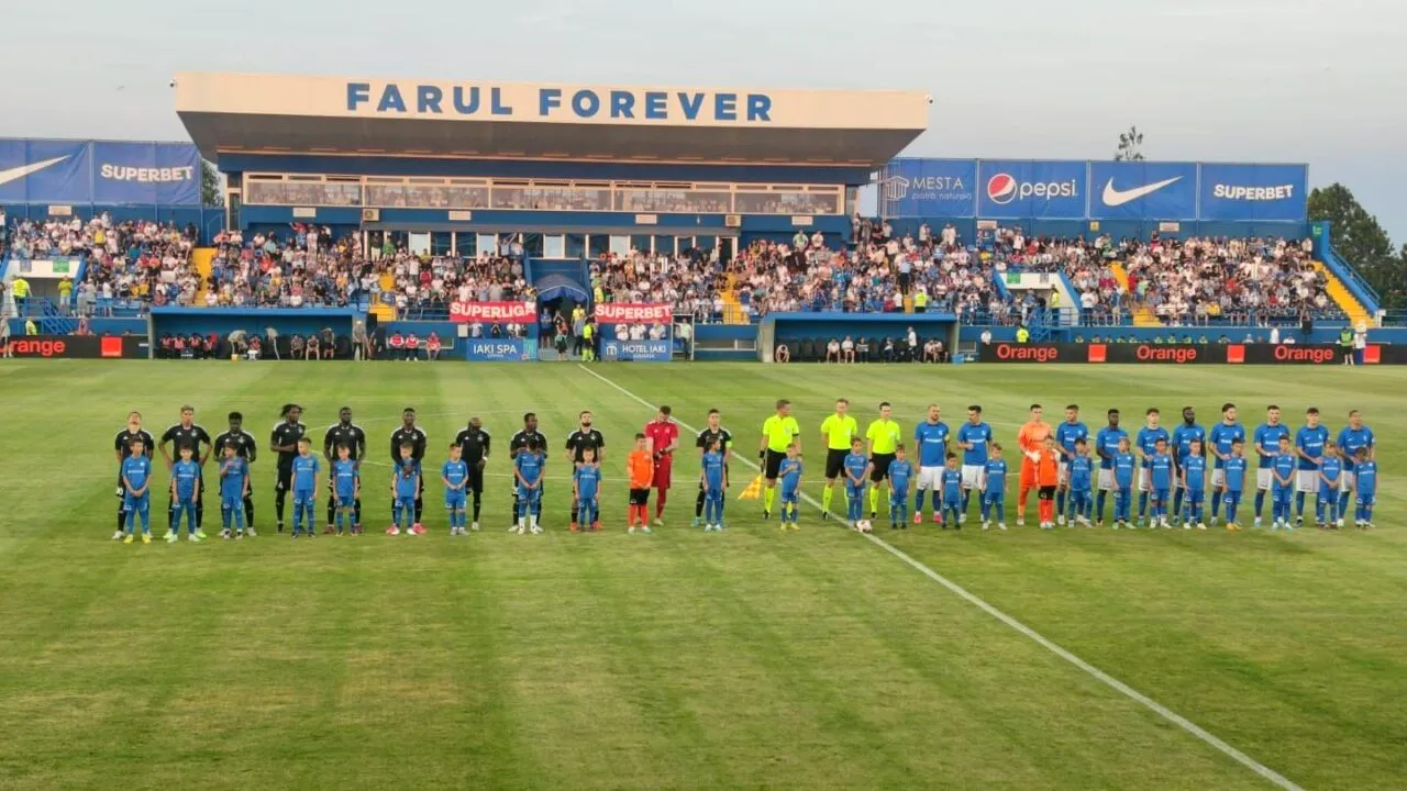Farul Constanța - Sheriff Tiraspol, 1-0! VICTORIE mare pentru echipa lui Gică Hagi în preliminariile Ligii Campionilor
