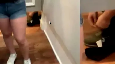 Femeie filmată pe ascuns în cabina de probă, în timp ce se dezbrăca / Reacția neașteptată a tinerei 