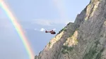 Doi turiști germani salvați, după o operațiune spectaculoasă a DSU, pe cel mai mare perete stâncos din România