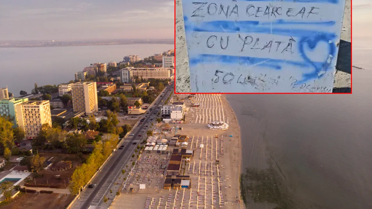 La asta nu s-ar fi așteptat! Taxa de 50 de lei pentru turiștii care vor să își întindă cearșaful pe plajă, în stațiunea Mamaia