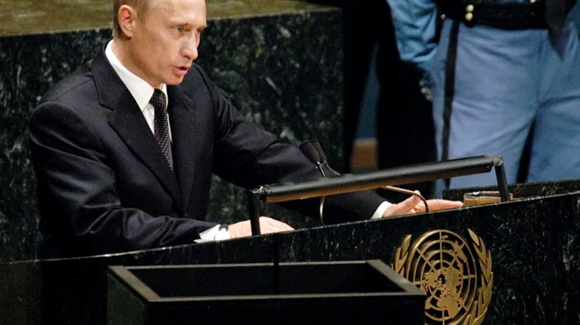 Vladimir Putin critică politica SUA și cere o coaliție internațională contra terorismului, „de genul celei împotriva lui Hitler
