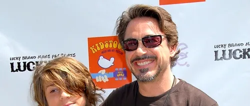 Fiul cel mare al actorului Robert Downey Jr., internat într-o clinică de dezintoxicare