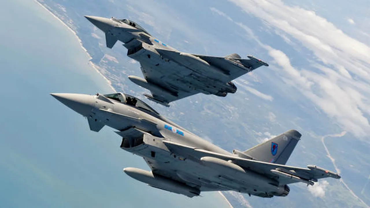 Germania aprobă VÂNZAREA avioanelor de vânătoare Eurofighter Typhoon către Turcia