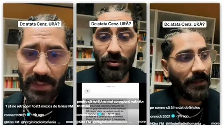 Connect-R își RETRAGE muzica de pe Kiss FM, după ce ar fi fost exclus dintr-un concert din cauza convingerilor politice
