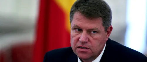 Iohannis: Nu acceptăm ca PNL și PC să fie pe picior de egalitate; PSD să aleagă