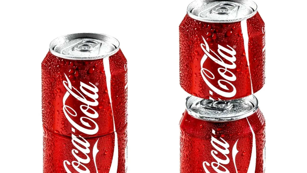 Coca-Cola lansează doza ce poate fi desfăcută în două. VIDEO