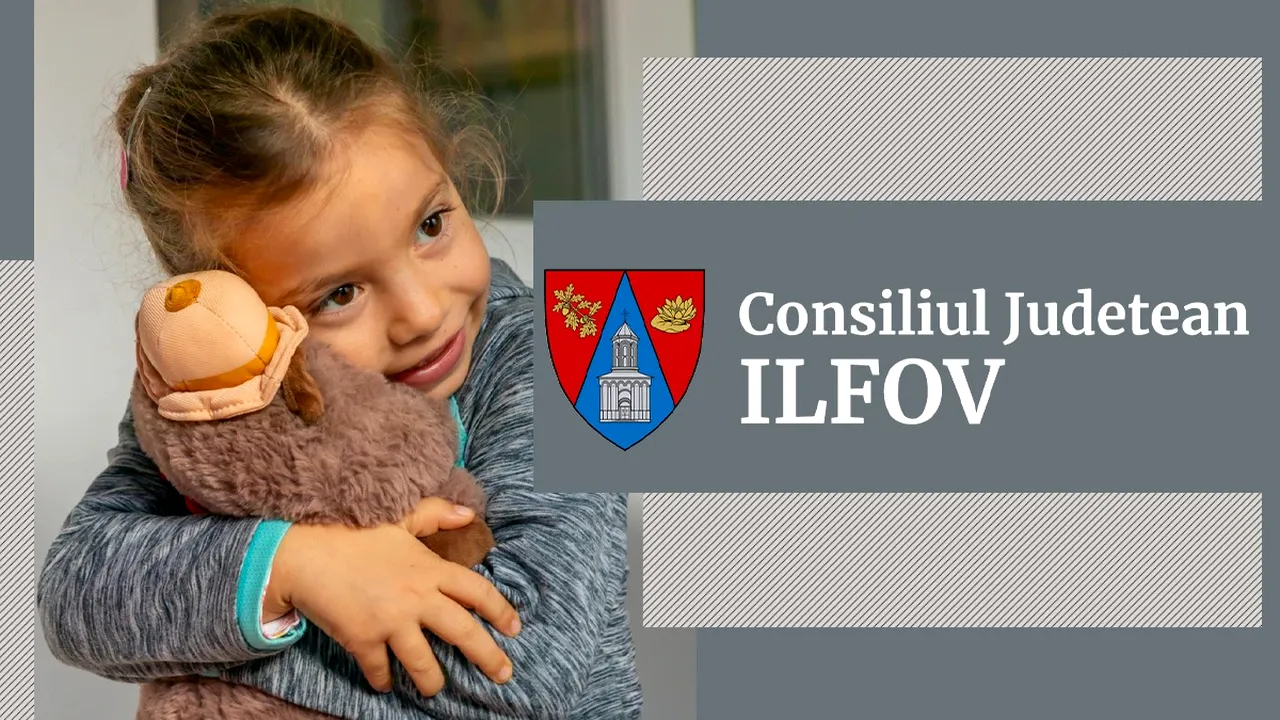 Gândurile bune topesc frigul de Sfântul Andrei / CJ Ilfov le face pe Andreea și surorile ei mai fericite, cu daruri și dulciuri