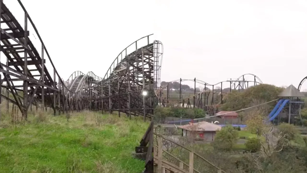 Locul minunat vizitat în trecut de 500.000 de turiști pe an zace acum abandonat. Secretul tragic al „parcului-fantomă”
