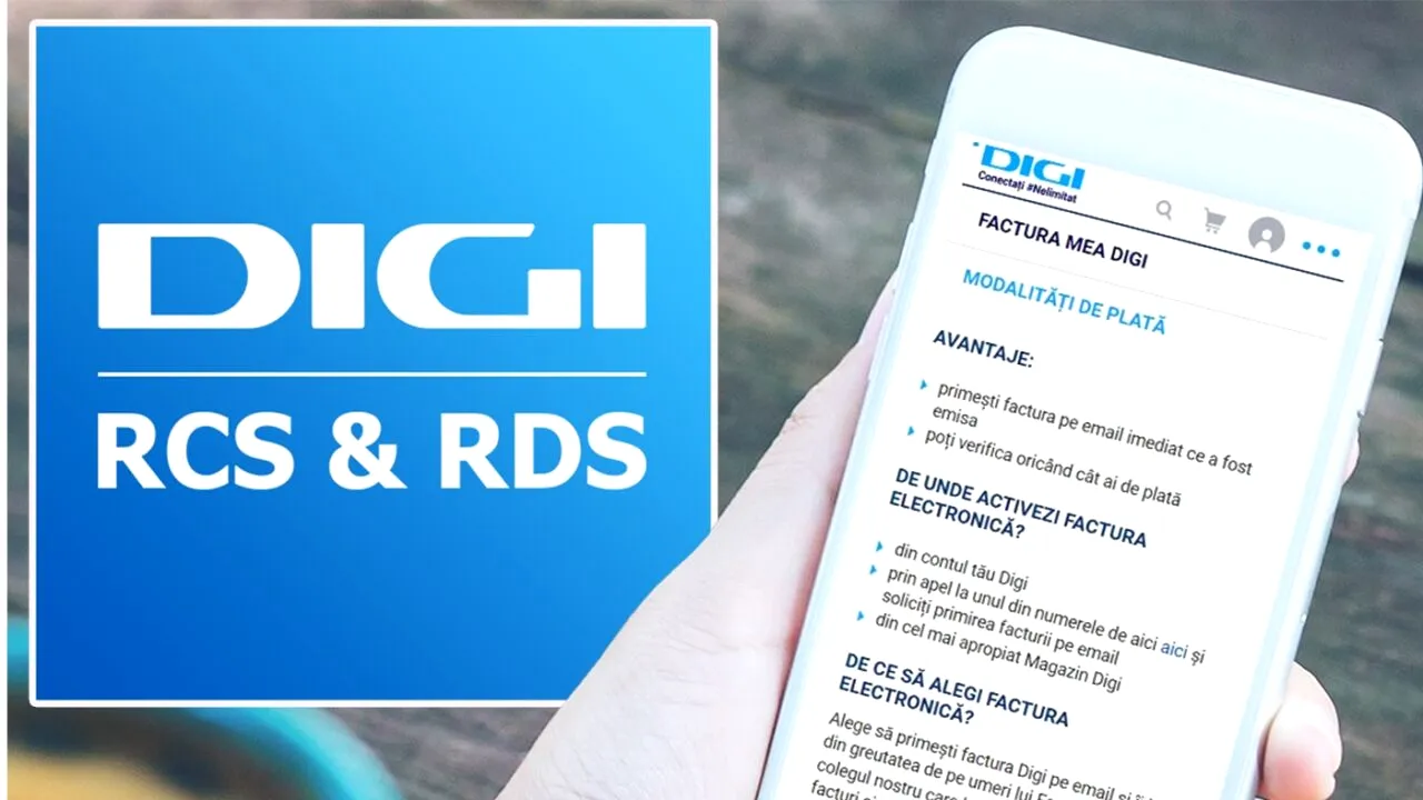 Digi RCS-RDS România, vestea începutului de 2024. Ce se întâmplă cu facturile la telefonie mobilă